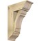 Ekena Millwork Olympic Traditional Rough Sawn Bracket w/ Offset Brace, Douglas Fir, 8"W x 20"D x 28"H BKT0806X20X28OLY01RDF - alternate 1